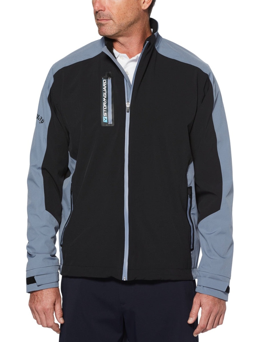 Callaway Stormguard Black and Light Gray Men’s Golf Jacket